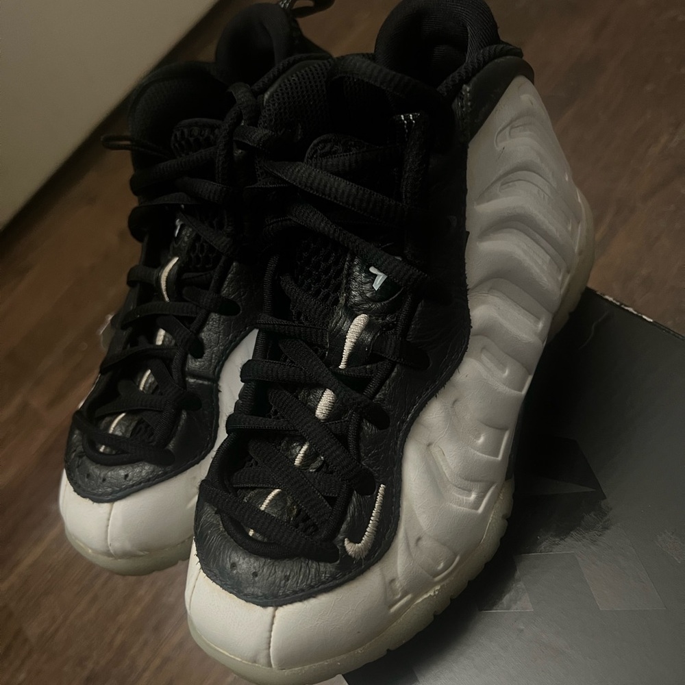 Kids Black and White Sneakers